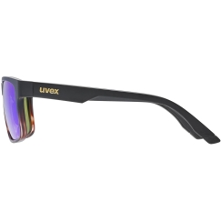 Akiniai Uvex poise juodas-demi matt / mirror žalias