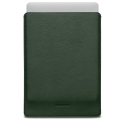 Woolnut ādas vāciņš MacBook Neo, zaļš