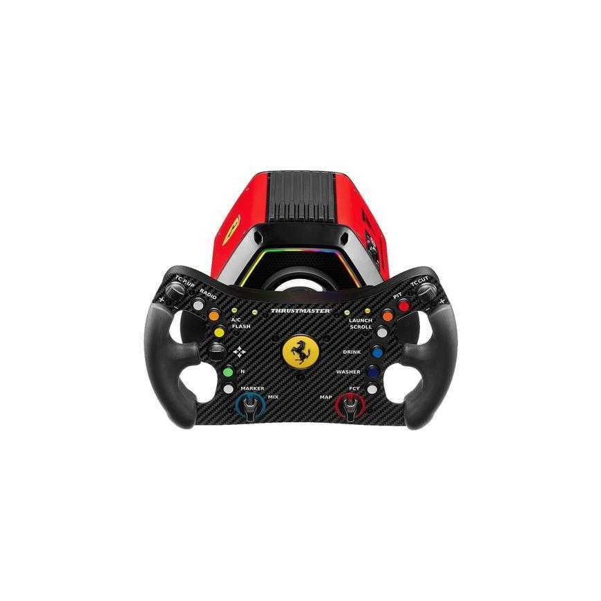 Thrustmaster T818 Ferrari 488 GT3 Simulaator Must/ Punane – 3