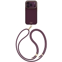 UNIQ Coehl Mirelle korpuss iPhone 18 Pro / 17 Pro, ar magnētisko uzlādi, bordo krāsā UNIQ Coehl Mirelle korpuss iPhone 18 Pro / 17 Pro, ar magnētisko uzlādi, bordo krāsā