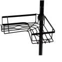 ATL DA740 Bathroom Shelf Corner 4 Levels Black ATL DA740 Bathroom Shelf Corner 4 Levels Black