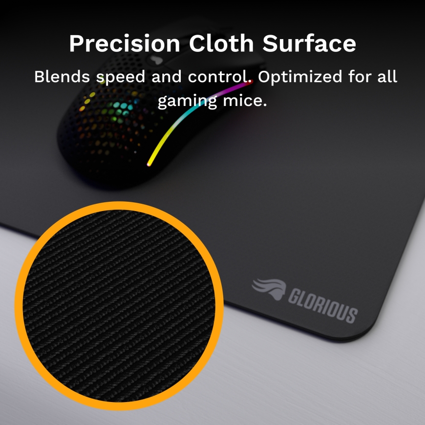 Glorious Gaming Glorious Mouse Pad 2 Large Extended - Edgeless - Black – 5