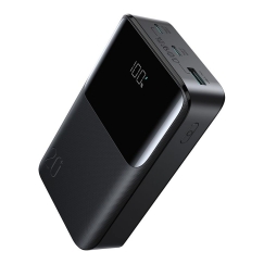 JR-QP192 Star Series Mini 20000mAh 22.5W Powerbank digitaalnäidikuga must