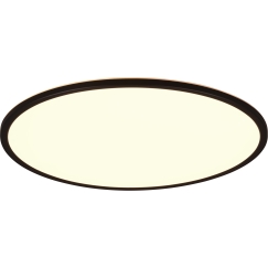 Trio Scott ceiling lamp, 3600 lm, 3000-6500 K, LED 30 W, matte black