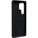 Black silicone magnetic case for Samsung Galaxy S25 Ultra