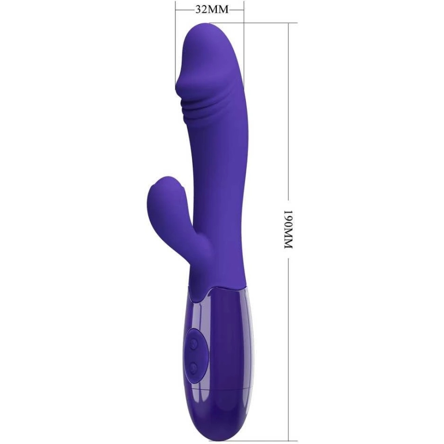 Pretty Love Led PRETTY LOVE - SNAPSY YOUTH VIBRATORIJS UN G PUNKTA STIMULATORS, VIOLETS – 4