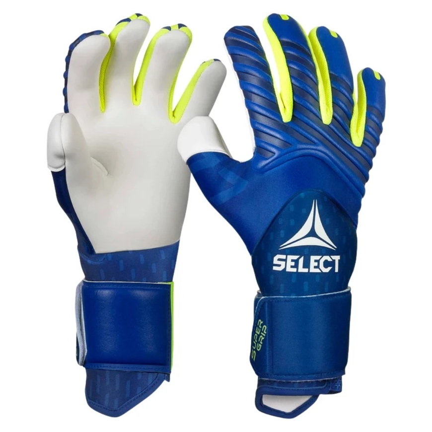 Select Super Grip 77 v26 Blue Goalkeeper Gloves 500093 (8)