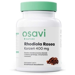 Osavi Ravintolisä "Rhodiola Rosea Juuri" 400 mg, 60 kapselia