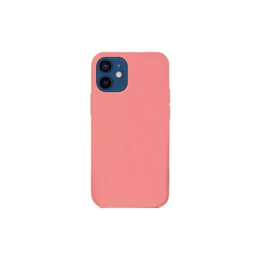 Riff "Minkštas silikono dėklas iPhone 12 Mini" Rožinis – 2