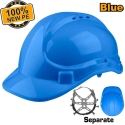Ingco HSH207 protective helmet blue Ingco HSH207 protective helmet blue