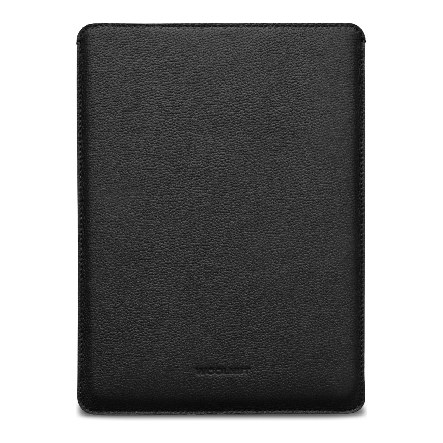 Woolnut Leather Sleeve for MacBook Neo, musta – 2