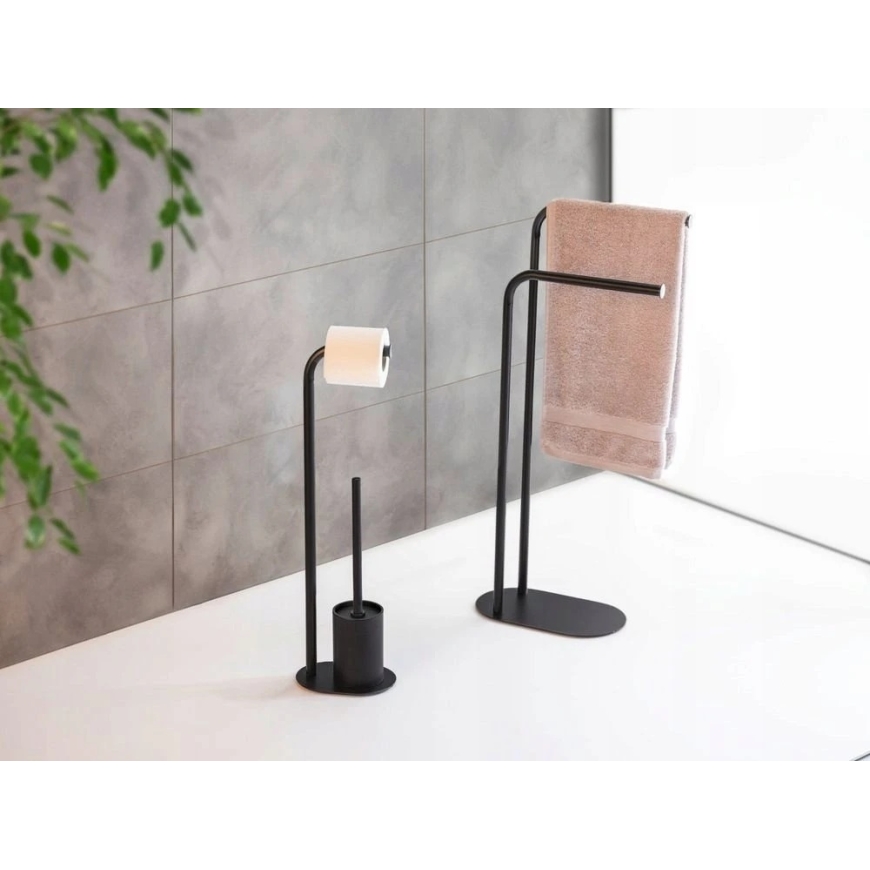 Wenko LEVANTE wc-paperiteline ja harja, 2 yhdessä – 4