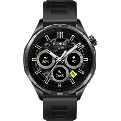 Honor Watch 6 3,71 cm (1.46") AMOLED 46.5 mm Digitaalne 464 x 464 pikslit Puutetundlik ekraan Must GPS (satelliit)