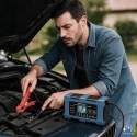 Qoltec Gudrais Lādētājs 12V 6A | Lādētājs ar atgūšanas funkciju | MCU | Automātiskā izslēgšana | 9 posmu uzlāde | AGM GEL LiFePO