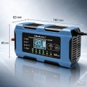 Qoltec Nutikas Laadija 12V 6A | Laadija taastamisfunktsiooniga | MCU | Automaatne väljalülitus | 9-sammuline laadimine | AGM GEL