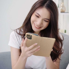 Riff magnētiskā grāmatu maciņš Samsung Galaxy A33 5G Zelta
