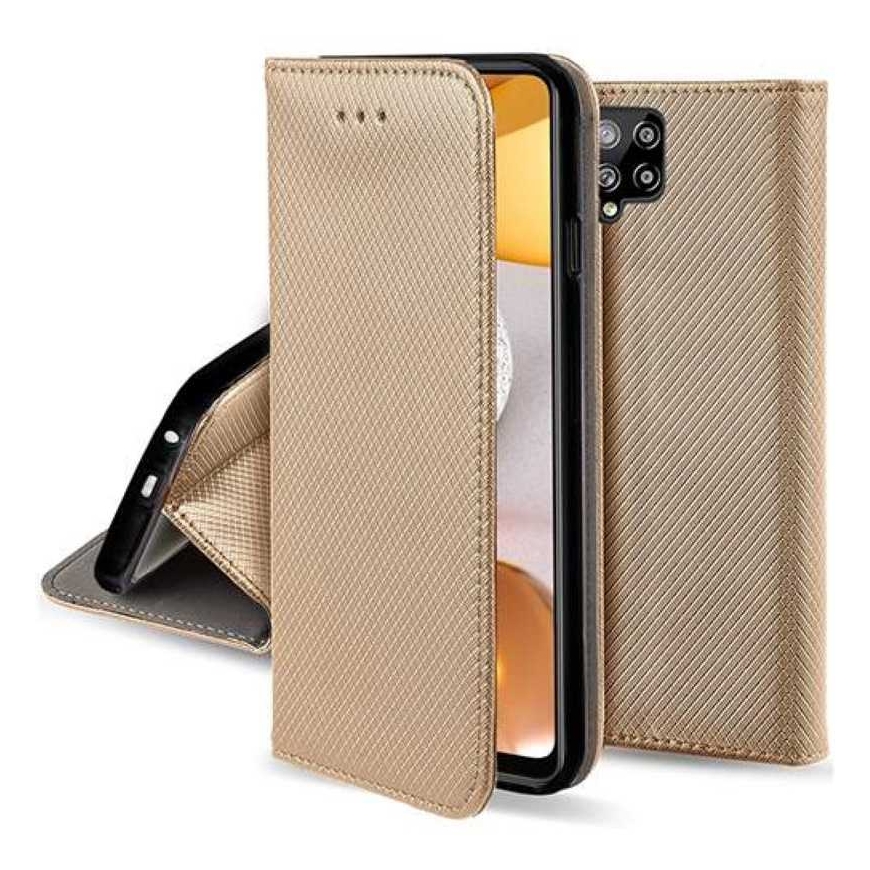 Riff magnetinė knygos dėžutė Samsung Galaxy A33 5G Auksinė – 4