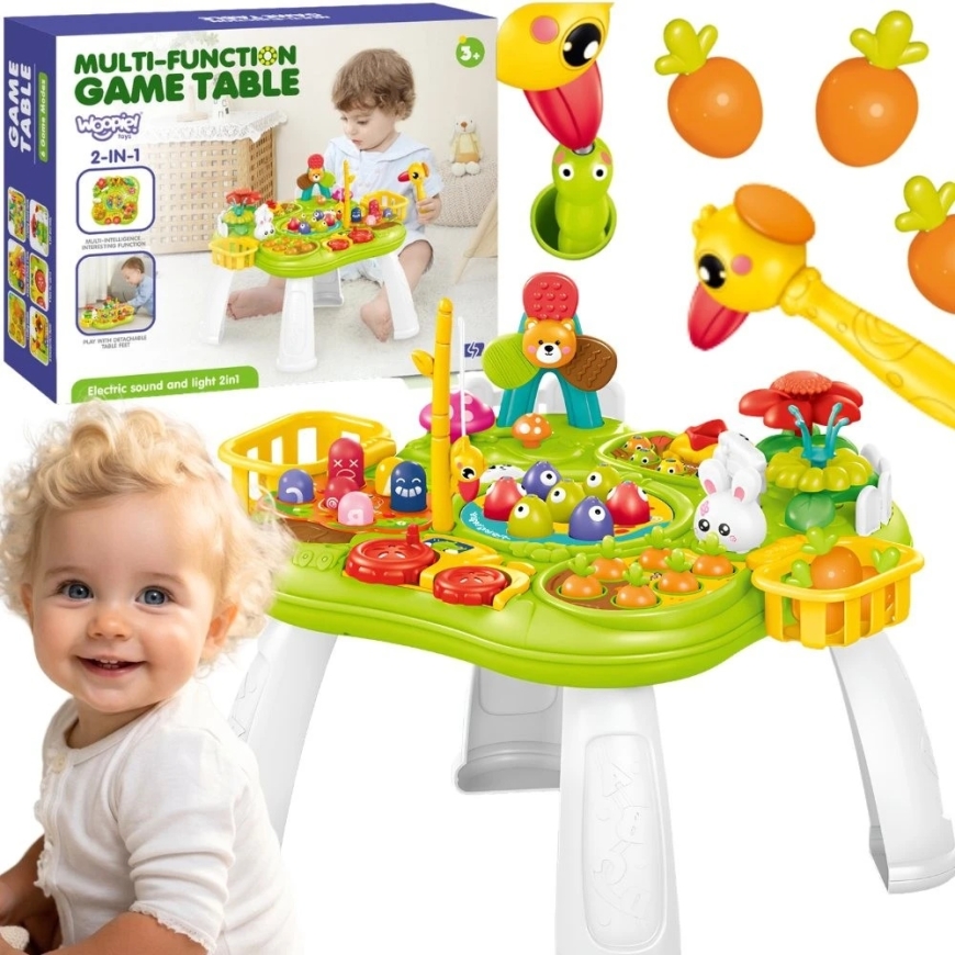 WOOPIE interactive educational table 2 in 1 fishing game