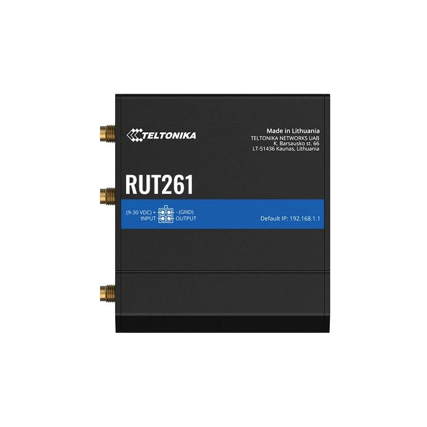 Teltonika RUT261 Cat 6 LTE-reititin (RUT261AAAAA0) – 2