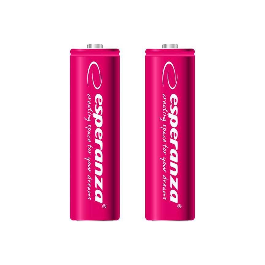 Esperanza Rechargeable Red AA / R6 2000mAh 2 pack – 2