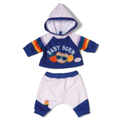 MGA BABY born - sports suit dark blue 43 cm (838204)
