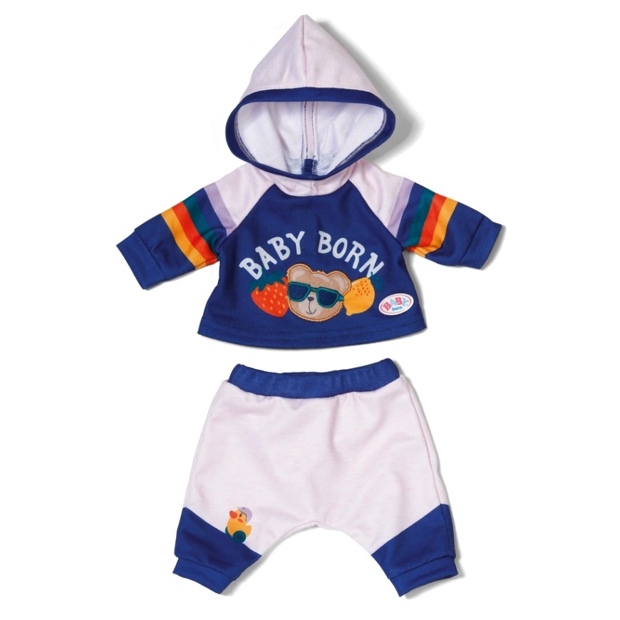 MGA BABY born - urheiluasu tummansininen 43 cm (838204) – 2