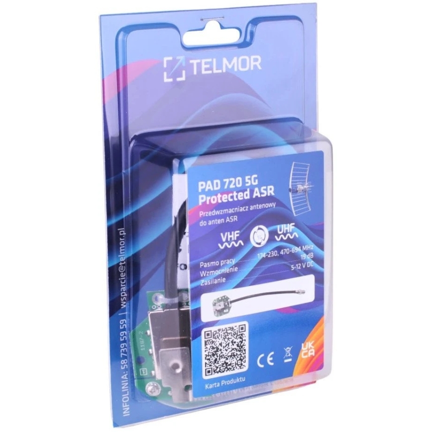 Võimendi Telkom Telmor ASR-PAD 720 VU antennivõimendi – 3