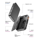 ICY BOX IB-DK4071M-CU31 USB 3.2 Gen 2 (3.1 Gen 1) Type-C Black ICY BOX IB-DK4071M-CU31 USB 3.2 Gen 2 (3.1 Gen 1) Type-C Black