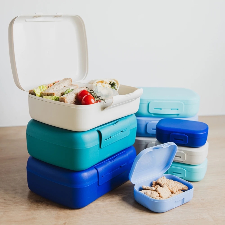Amuse Sandwich and Snack Container with Compartment 1.4 l for Oats / Snacks – 4