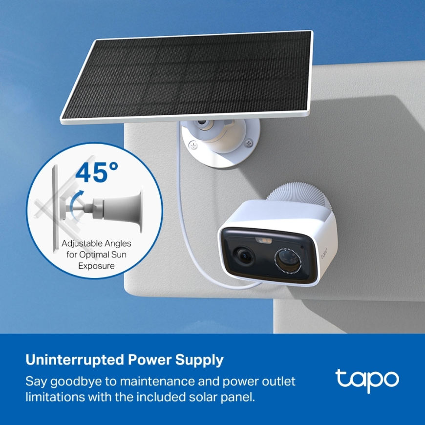 TP-Link Tapo C400 KIT Laatikko IP-turvakamera Ulkona 1920 x 1080 pikseliä Seinä – 3