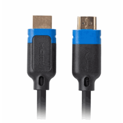 Lanberg HDMI M/M v2.1 8K 60Hz CCS 1m Musta