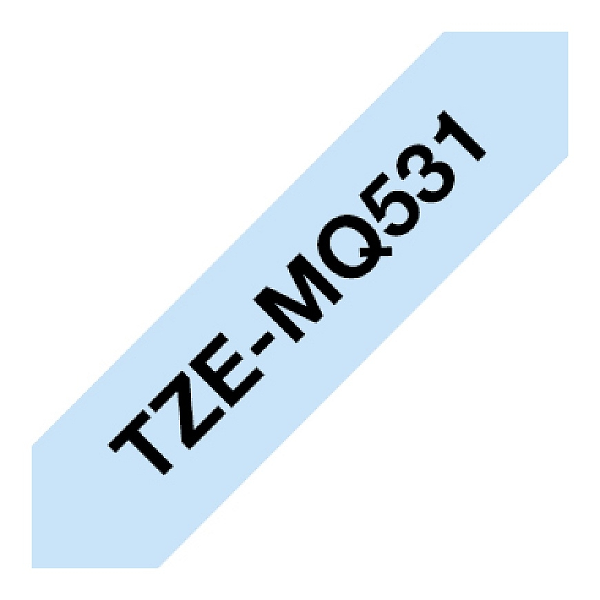 Brother TZEMQ531 marķēšanas lenta Melns uz