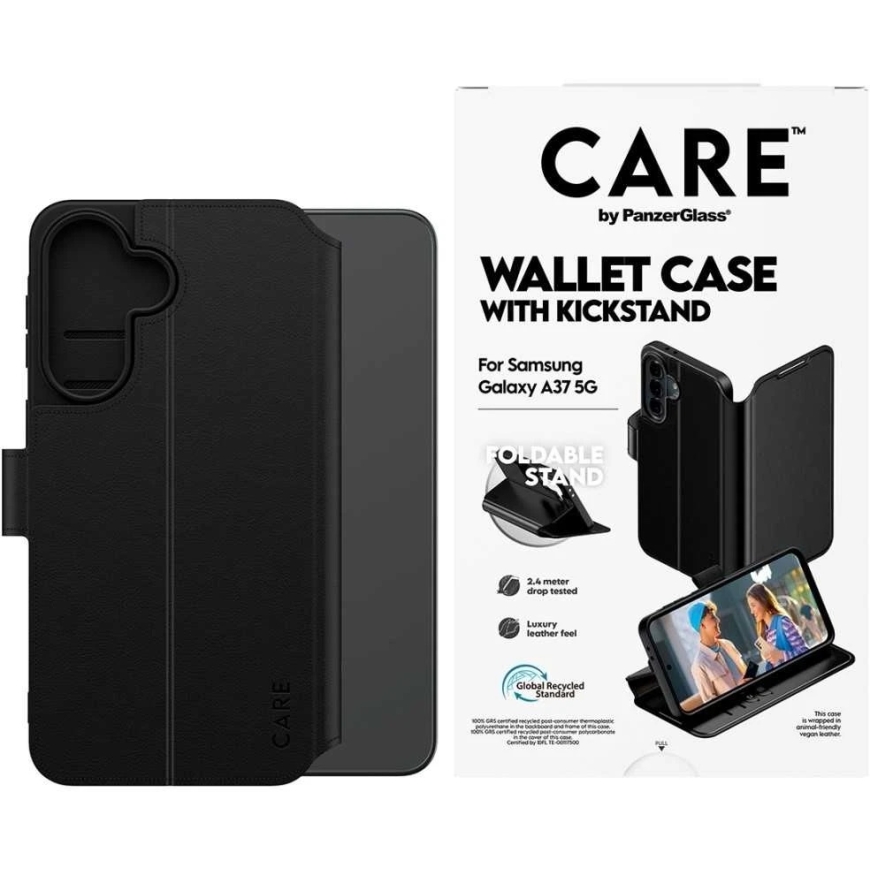 Panzer Glass Karp CARE by PanzerGlass Funktsioon Rahakott Toestus Samsung Galaxy A37 5G must – 2