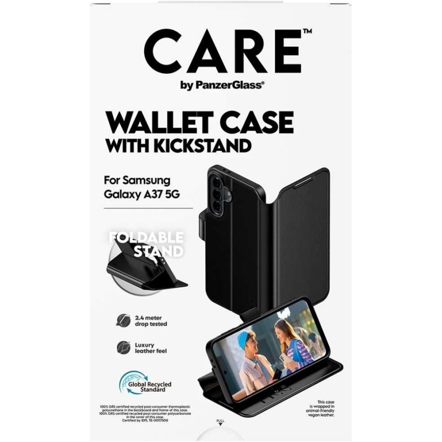 Panzer Glass Karp CARE by PanzerGlass Funktsioon Rahakott Toestus Samsung Galaxy A37 5G must – 3