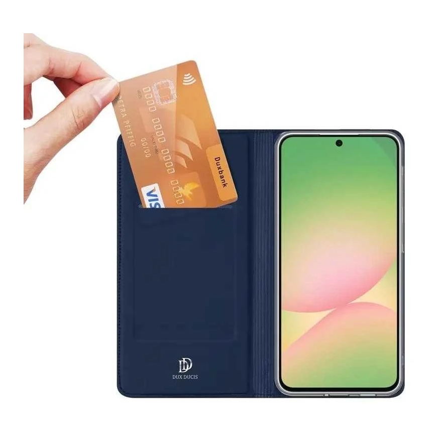 Dux Ducis Skin Pro -kotelo Samsung A576 A57 5G Tummansininen – 2