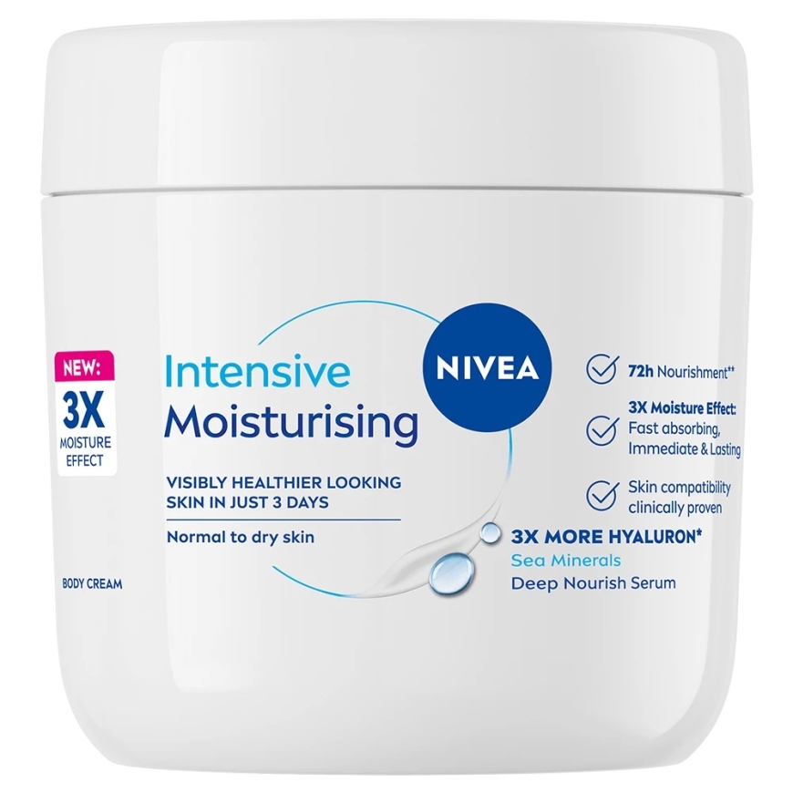 Elizabeth Arden Nivea Intensiivselt Niisutav Kohene Niisutav Kehakreem 400 ml – 2