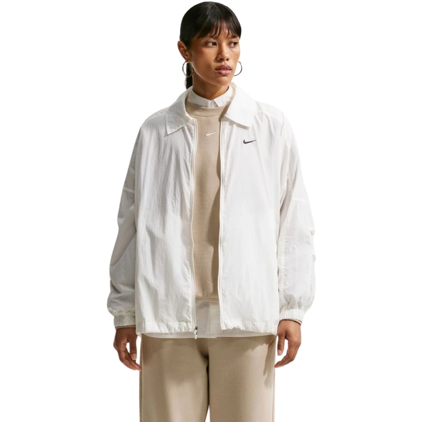 Bluza damska Nike Studio Fleece kreminė IM8082 236 (XS)
