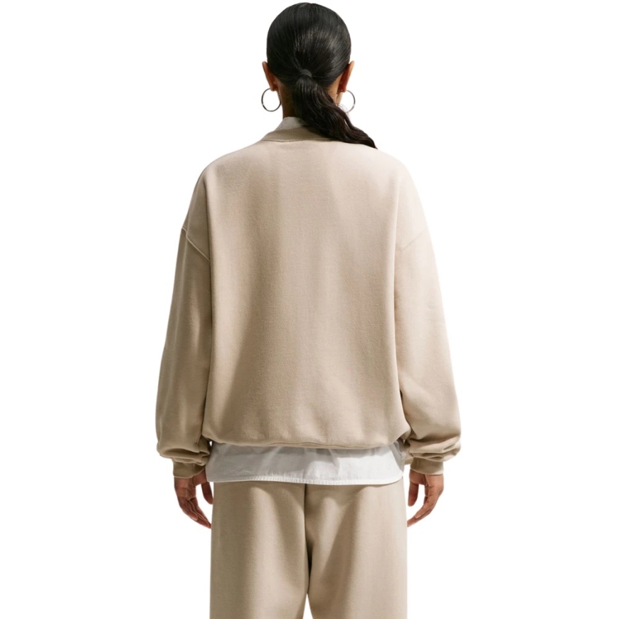 Nike Studio Fleece sieviešu džemperis krēmkrāsā IM8082 236 (XS) – 2