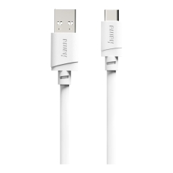 Hama 00201813 USB кабель USB 2.0 2 m USB A USB C 0,48 Gbit/s Белый