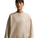 Bluza damska Nike Studio Fleece kreminė IM8082 236 (XS)