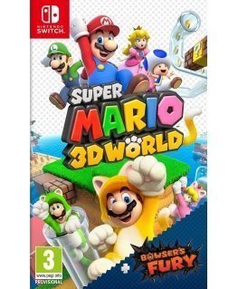 Super Mario 3D World + Bowser's Fury -peli, Switch