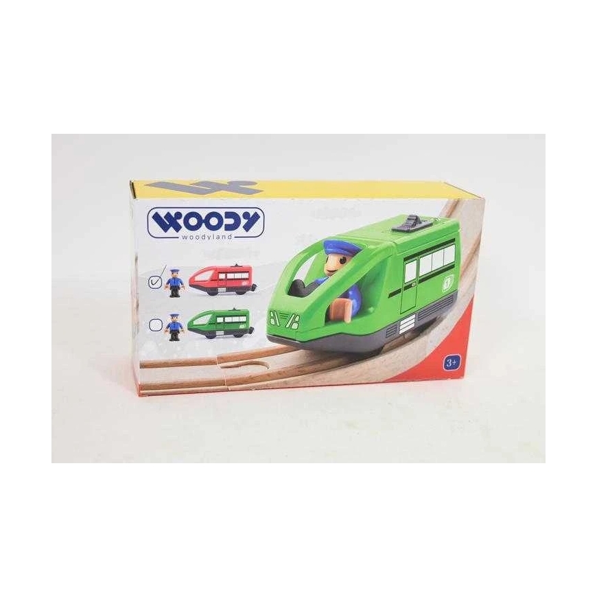 Woodyland VUDYLAND Modern Red Electric Locomotive 91908 19086