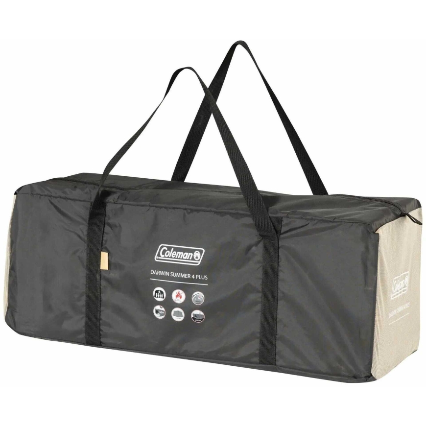 COLEMAN Darwin 4 Plus Beige Tamsiai Raudona