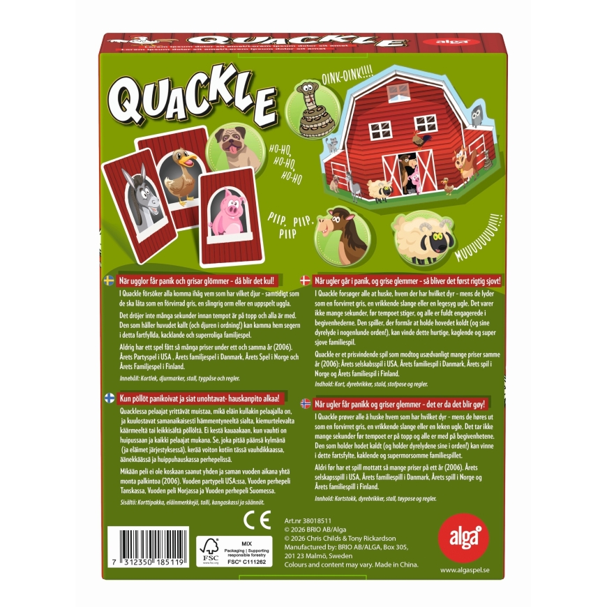 ALGA Quackle stalo žaidimas – 4