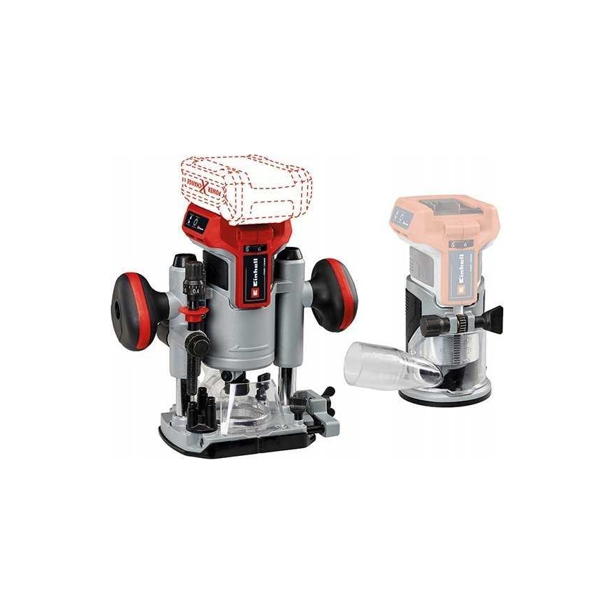 Einhell TP-RO 18 Set Li BL-Solo Bezvadu frēzētājs 18V bez akumulatora un – 3