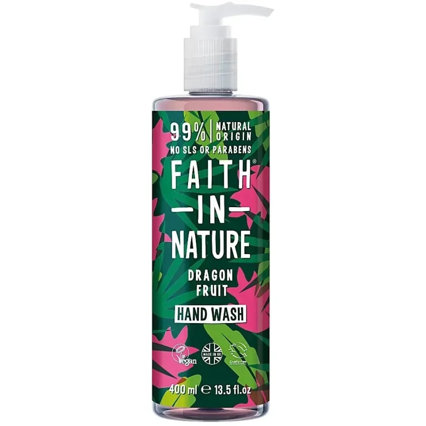 Faith In Nature Dragon Fruit šķidrais roku ziepes, 400 ml – 2