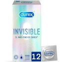 "Durex Invisible Extra Thin" prezervatīvi 12 gabali "Durex Invisible Extra Thin" prezervatīvi 12 gabali