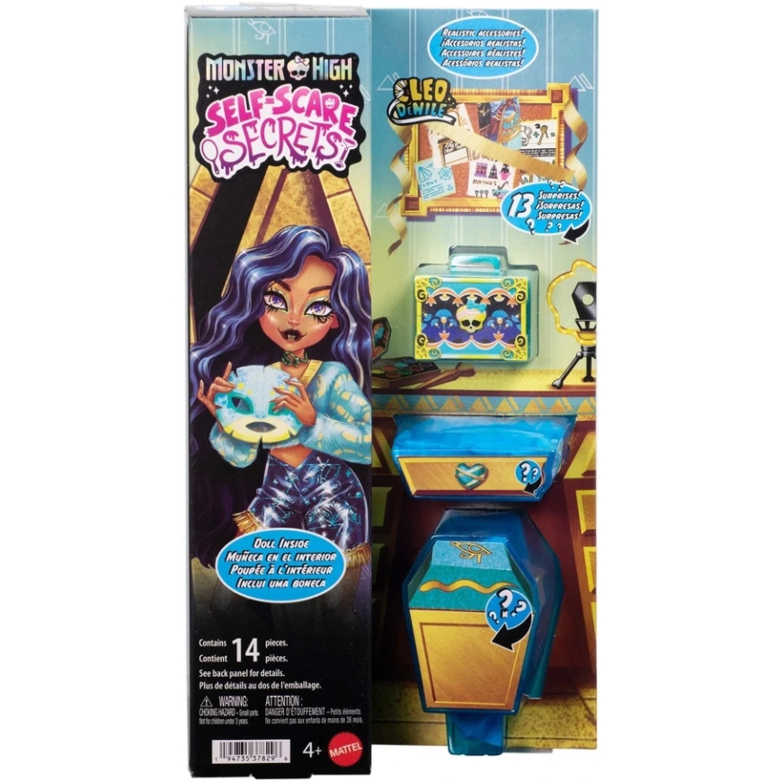 Mattel MONSTER HIGH SELF-SCARE SECRETS Kleo komplekt (JMG74) – 3
