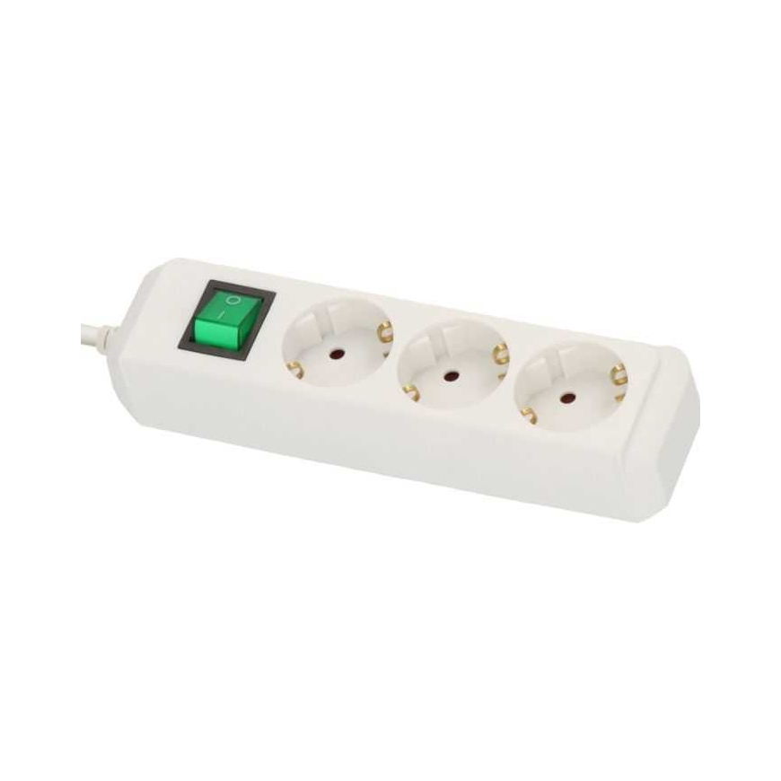 Brennenstuhl Eco-Line 3m white – 2