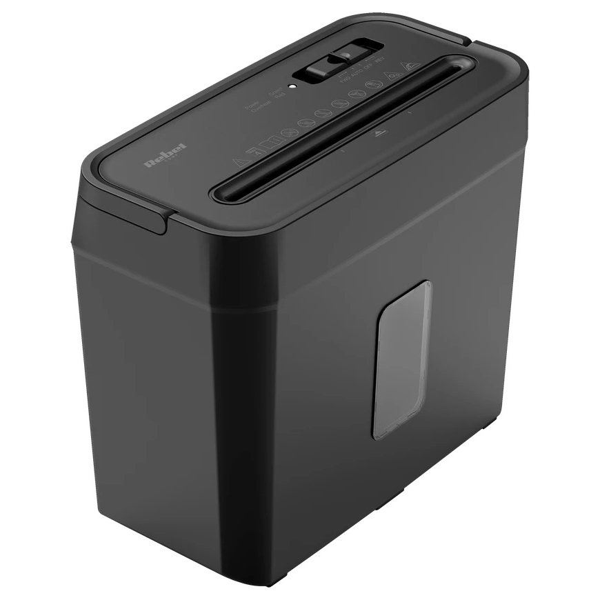 Rebel Niszczarka P-4 GDPR 4-lehine kompaktne paberiketja, 8 l
